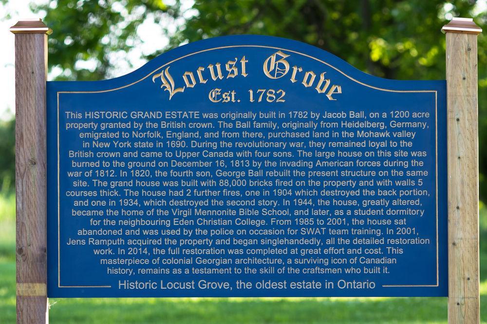 Locust Grove Canada Niagara-on-the-Lake Екстериор снимка